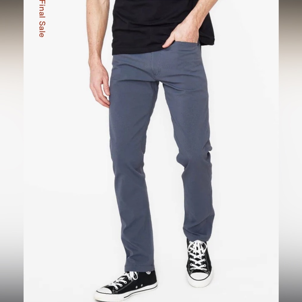 Western Rise Men’s AT slim pant in Grey